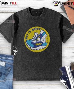 Awesome way to motor scratch 'n' sniff on a washed t-shirt design featuring vibrant colors and unique graphics.