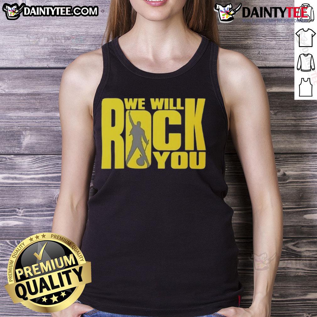 Awesome We Will Rock You Classic Rock Band Tank Top