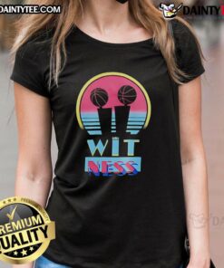 Awesome Wit Ness Miami Twice Ladies Tee featuring vibrant colors and stylish design for trendy womens fashion.