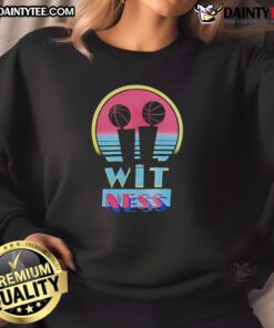 Awesome Wit Ness Miami Twice Sweatshirt in vibrant colors, perfect for casual wear and showcasing Miami vibes.