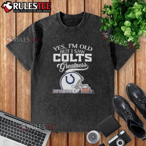 Awesome Indianapolis Colts Super Bowl helmet skyline washed t-shirt, perfect for fans celebrating team greatness.