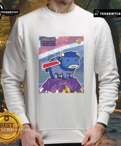 Awesome Buffalo Bills sweatshirt featuring 'You Gotta Billieve' design, perfect for fans cheering against the Baltimore Ravens.