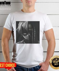 Awesome Zenitsu X Von Big Face T-Shirt featuring a vibrant design of Zenitsu from Demon Slayer, perfect for anime fans.