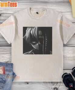 Cool Zenitsu X Von Big Face washed t-shirt featuring vibrant graphics and a comfortable fit for anime fans.