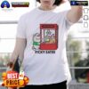 Cute Cat Paw Machine Picky Eater T-Shirt featuring an adorable cat design, perfect for cat lovers and picky eaters.