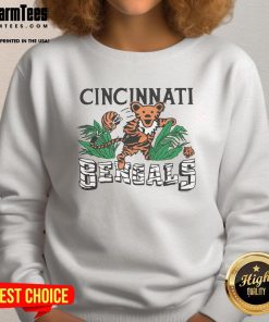 Alt Text: Cute Cincinnati Bengals Homage NFL x Grateful Dead sweatshirt featuring vibrant graphics and a cozy design.