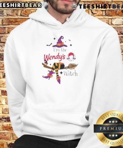Cute I'm the Wendy's Witch Halloween hoodie featuring a playful design perfect for Halloween festivities.