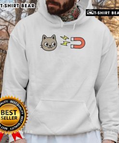 Cute Pussy Magnet Cat Hoodie featuring a playful cat design, perfect for cat lovers and stylish comfort.