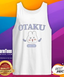 Cute Soobin Rabbit Otaku Tank Top featuring an adorable rabbit design, perfect for anime and otaku fans.