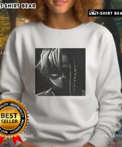 Awesome Zenitsu X Von Big Face Sweatshirt featuring vibrant anime graphics and a stylish design for fans.