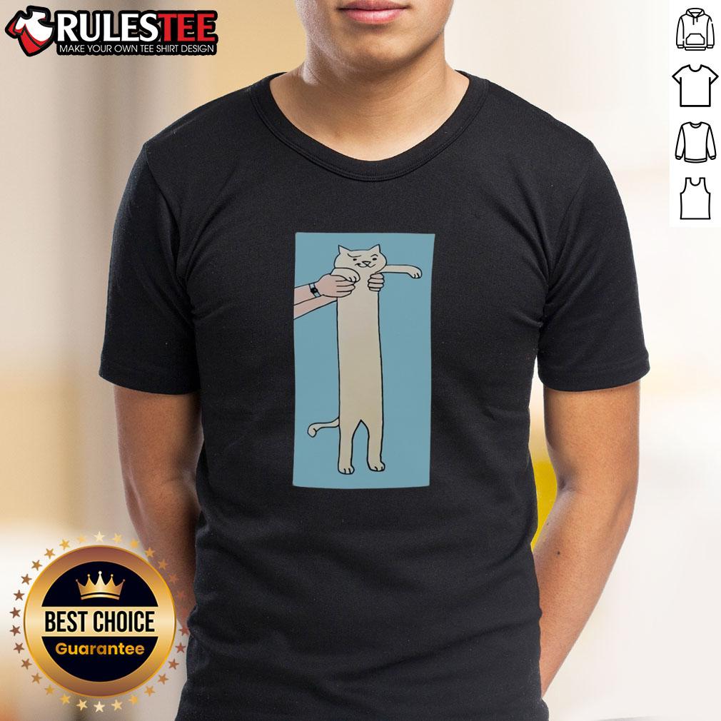 Funny A Long Cat Cute T Shirt Funny A Long Cat Cute T-Shirt featuring a whimsical long cat design, perfect for cat lovers and humor enthusiasts.