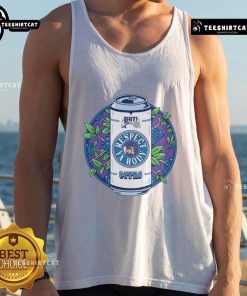 Funny Abita Root Beer Blueberry retro logo tank top featuring a vibrant design, perfect for casual summer wear.