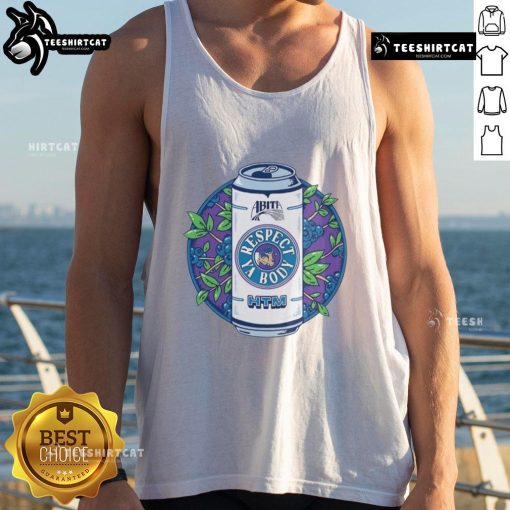 Funny Abita Root Beer Blueberry retro logo tank top featuring a vibrant design, perfect for casual summer wear.