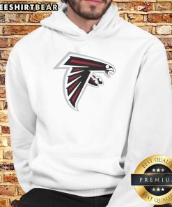 Funny Atlanta Falcons logo hoodie featuring a playful design, perfect for fans looking to showcase their team spirit.