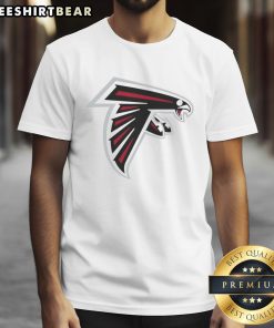 Funny Atlanta Falcons Logo T-Shirt featuring a playful design for fans of the NFL team, perfect for game day wear.
