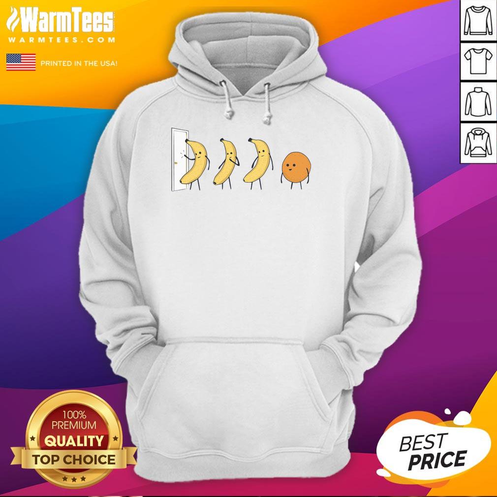 Funny Banana Orange Knock Knock Hoodie Funny Banana Orange Knock Knock Hoodie featuring a vibrant design with playful fruit graphics, perfect for casual wear.