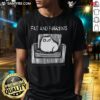 Alt Text: Funny Cat Fat And Furryous T-Shirt featuring a humorous cat graphic, perfect for cat lovers and casual wear.