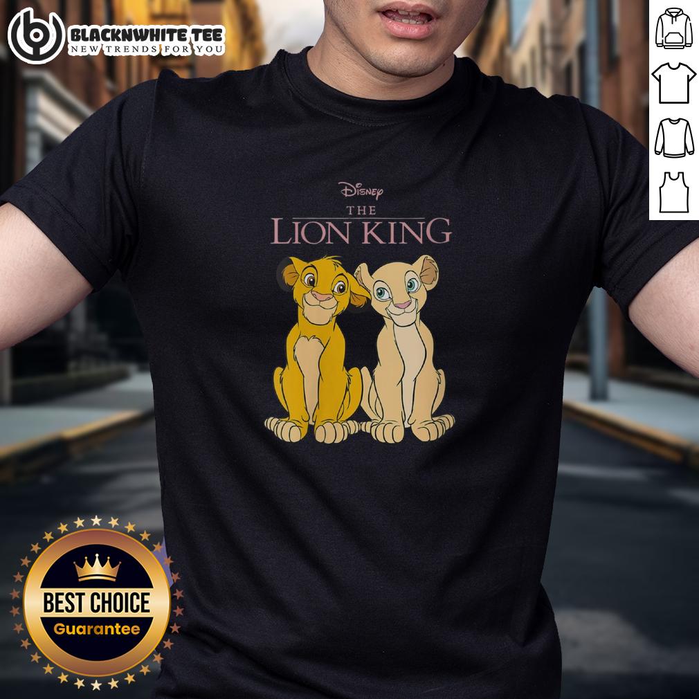 Funny Disney The Lion King Simba And Nala T Shirt Funny Disney The Lion King Simba and Nala T-Shirt featuring playful graphics of the iconic duo in vibrant colors.