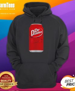 Funny Dr. Dobbins 23 Dr. Pepper soda parody graphic hoodie featuring a playful design and vibrant colors.