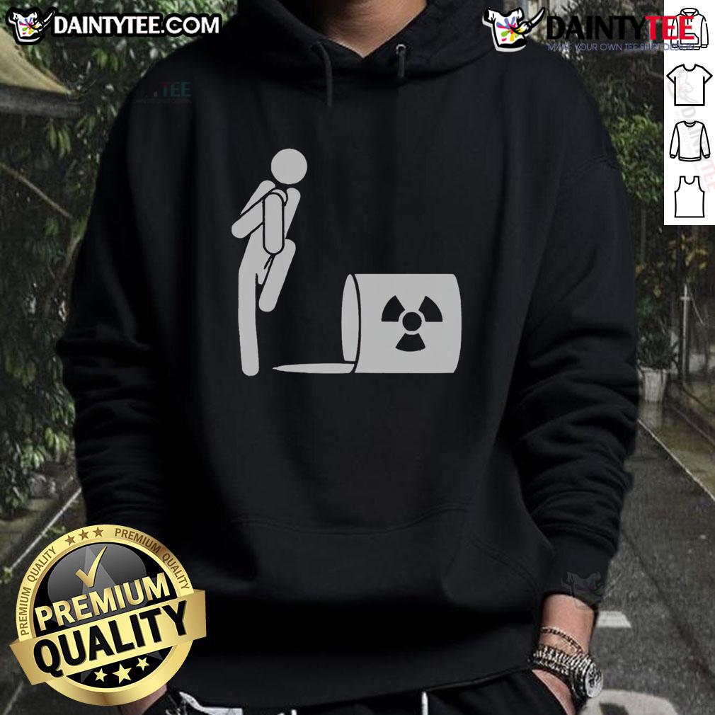 Funny Ew A Spill Radioactive Waste Hoodie Funny Ew A Spill Radioactive Waste Hoodie featuring a playful design that humorously depicts radioactive waste spills.