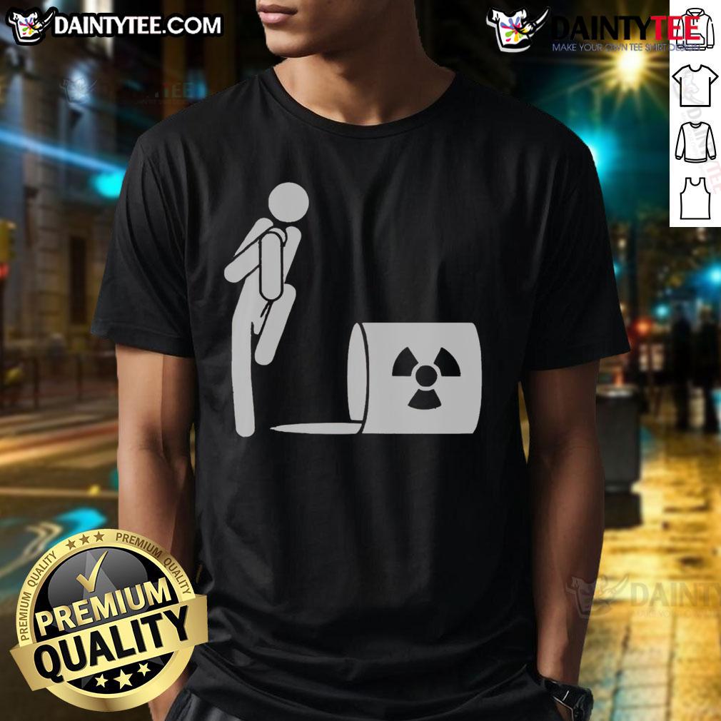 Funny Ew A Spill Radioactive Waste T Shirt Funny Ew A Spill Radioactive Waste T-Shirt featuring a humorous design highlighting environmental awareness.