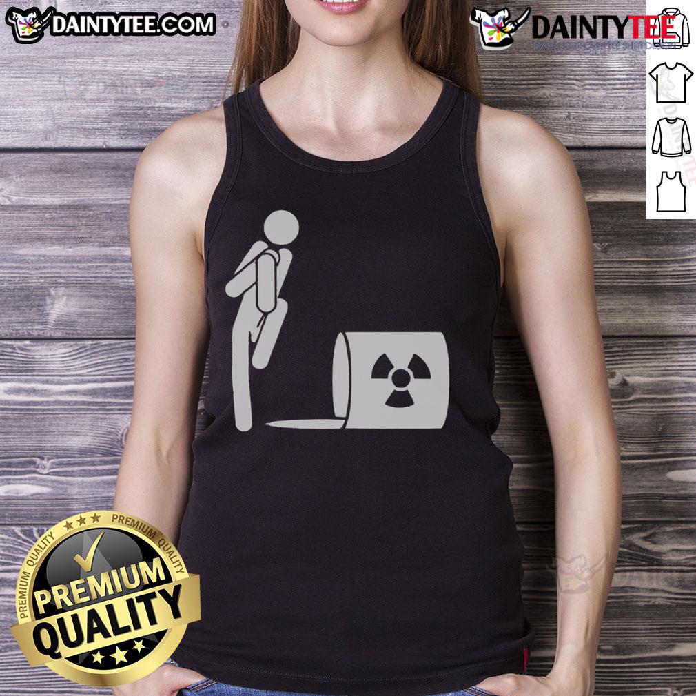 Funny Ew A Spill Radioactive Waste Tank Top Funny Ew A Spill Radioactive Waste Tank Top featuring a humorous design about radioactive spills and environmental awareness.