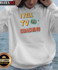 Funny football season hoodie perfect for yelling at the TV and calling it coaching, featuring a cozy suede cloud design.