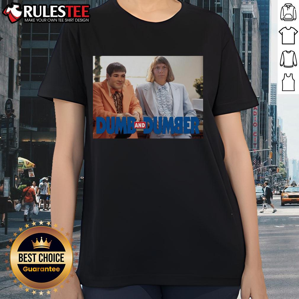 Funny Greta Thunberg Dumb And Dumber Ladies Tee Funny Greta Thunberg Dumb and Dumber ladies tee featuring a humorous design, perfect for eco-conscious fashion lovers.