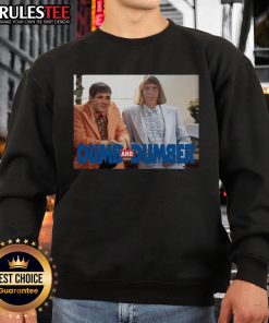 Funny Greta Thunberg Dumb and Dumber sweatshirt featuring a playful design with a humorous twist on climate activism.