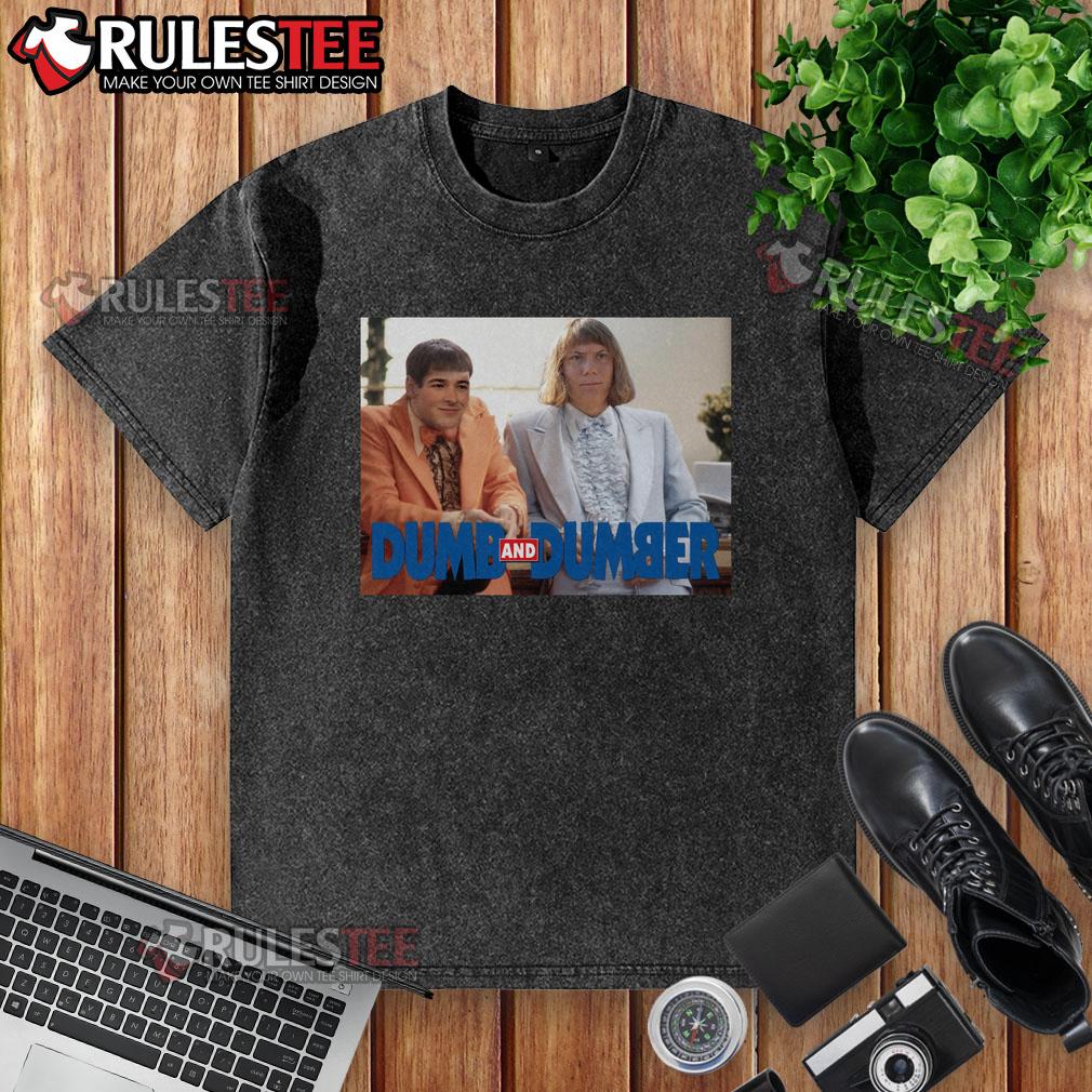 Funny Greta Thunberg Dumb And Dumber Washed T Shirt Funny Greta Thunberg wearing a 'Dumb and Dumber' washed t-shirt, showcasing humor in climate activism.