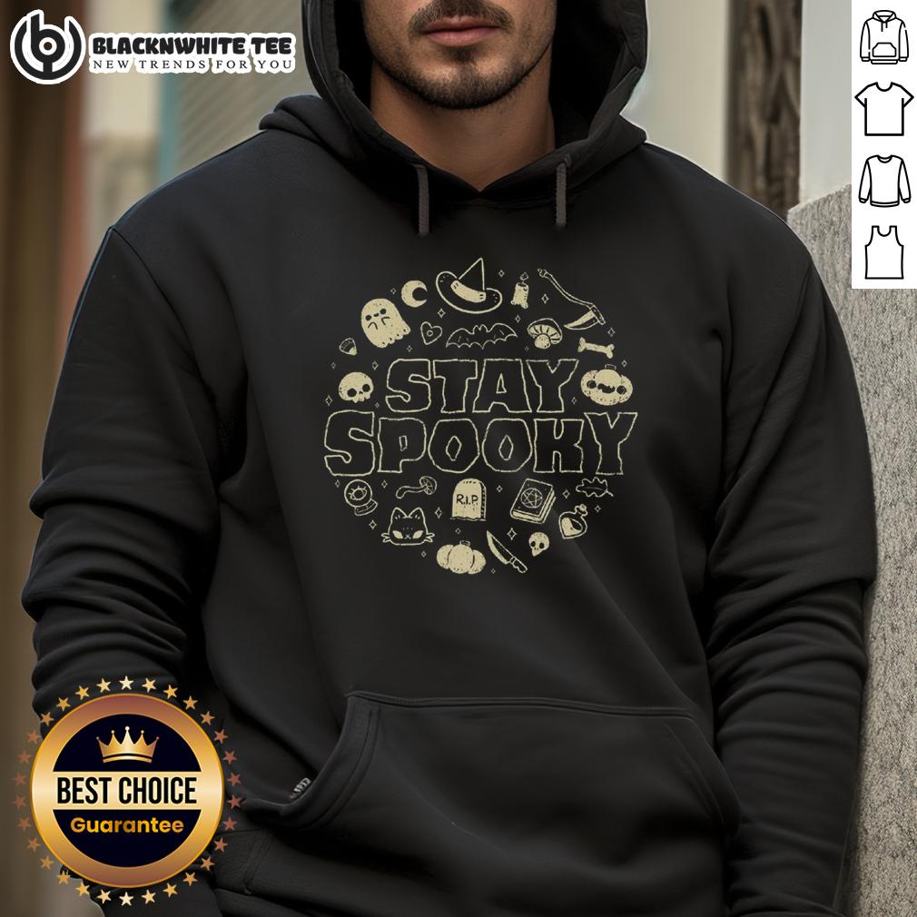 Funny Halloween Stay Spooky Hoodie Funny Halloween Stay Spooky Hoodie featuring a playful design perfect for festive autumn celebrations.