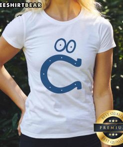 Funny Indianapolis Colts logo ladies tee featuring a playful design, perfect for female fans of the team.