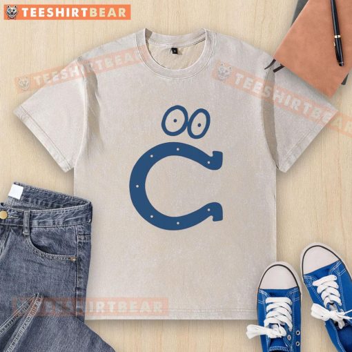 Funny Indianapolis Colts logo on a washed t-shirt, perfect for fans looking for a unique and casual sportswear style.