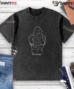 Alt Text: Funny birthday card design on a washed t-shirt, featuring humorous artwork and playful text for a lighthearted celebration.