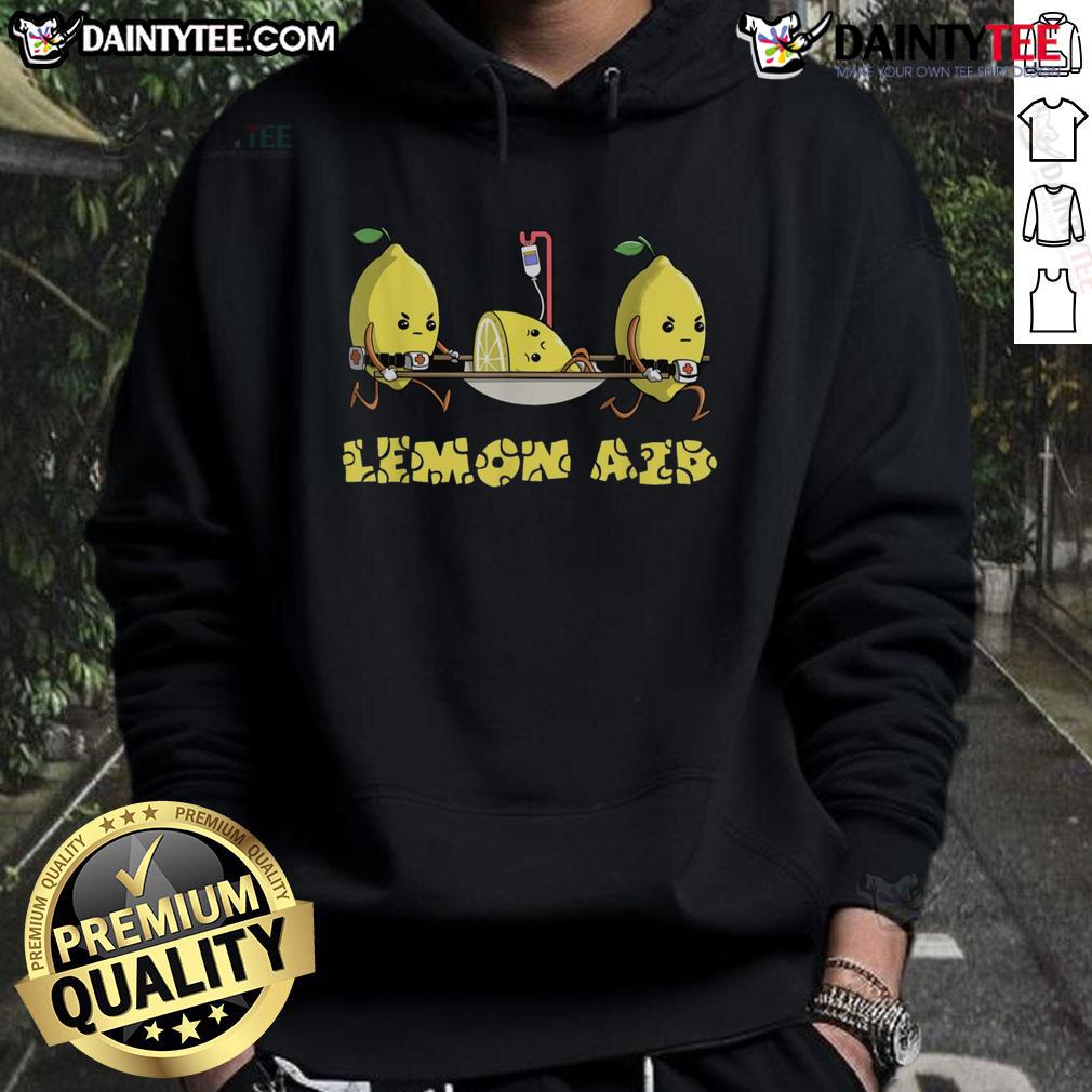 Funny Lemon Aid Hoodie Funny Lemon AID Hoodie featuring a playful lemon graphic and vibrant colors, perfect for casual wear and a fun statement.