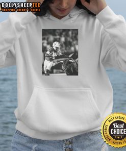 Funny Miami Hurricanes vs South Florida Bulls hoodie featuring vibrant colors and playful graphics for sports fans.