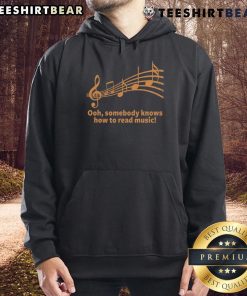 Funny Mocking Music Lover Slogan Hoodie featuring a playful design perfect for music enthusiasts and casual wear.
