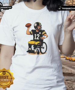 Funny Pittsburgh Steelers NFL Haters tee for ladies, showcasing humor and team spirit in stylish apparel.