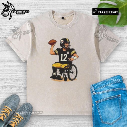 Funny Pittsburgh Steelers NFL Haters t-shirt showcasing humor and team spirit for fans who believe in their team.