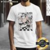 Alt Text: Funny Retro Donkey Kong DJ Music Battle T-Shirt featuring a rhythmic duo in vibrant colors for gaming fans.