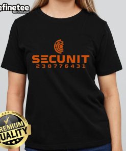 Funny SecUnit 238776431 Ladies Tee featuring a humorous design perfect for fans of sci-fi and quirky fashion.