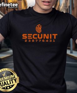 Alt Text: Funny Secunit 238776431 T-Shirt featuring a humorous graphic design, perfect for casual wear and comedy lovers.
