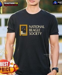 Funny Snoopy National Beagle Society T-Shirt featuring a playful design perfect for beagle lovers and fans of Snoopy.