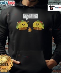 Funny Taco Tuesday hoodie featuring a playful Mexican food pun, perfect for taco lovers and casual wear.