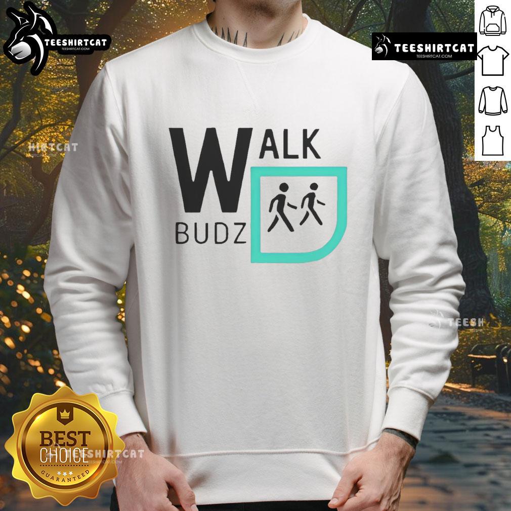 Funny Walk Budz Logo Sweatshirt Funny Walk Budz logo sweatshirt featuring a colorful design, perfect for casual wear and showcasing your unique style.
