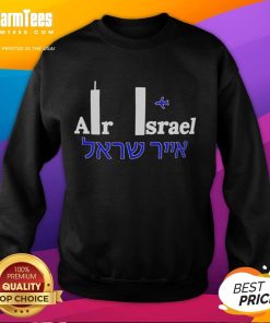 Good Air Israel 911 Sweatshirt featuring a stylish design, perfect for casual wear and showcasing Israeli pride.