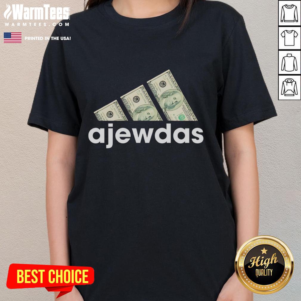 Good Ajewdas Money Dollars Logo Ladies Tee Good Ajewdas Money Dollars logo on a stylish ladies tee, featuring vibrant colors and a modern design.