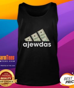 Good Ajewdas Money Dollars logo tank top featuring a stylish design perfect for casual wear and money enthusiasts.