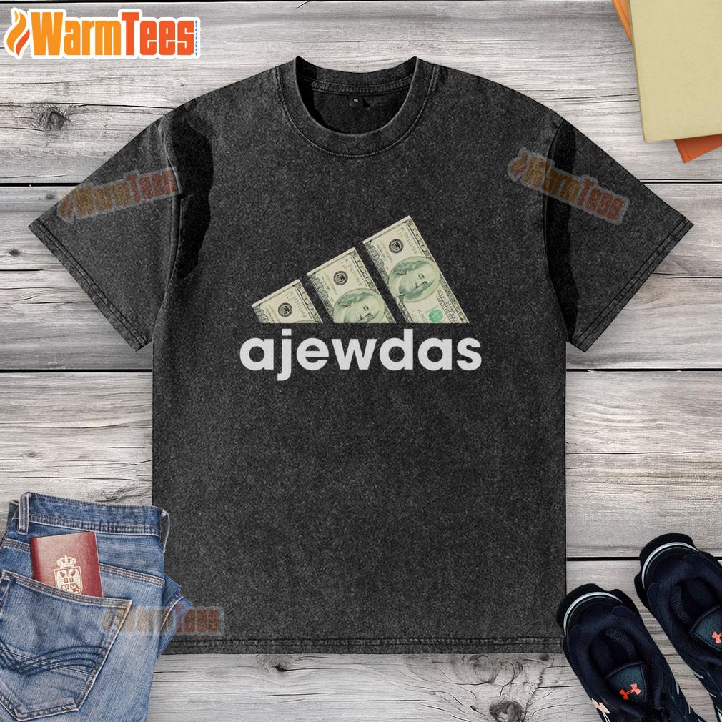 Good Ajewdas Money Dollars Logo Washed T Shirt Good Ajewdas Money Dollars logo on a washed t-shirt, featuring a stylish design perfect for casual wear.