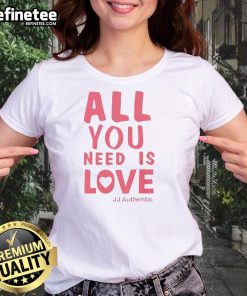 Good Amanda Knox All You Need Is Love Ladies Tee featuring a stylish design and vibrant colors for casual wear.